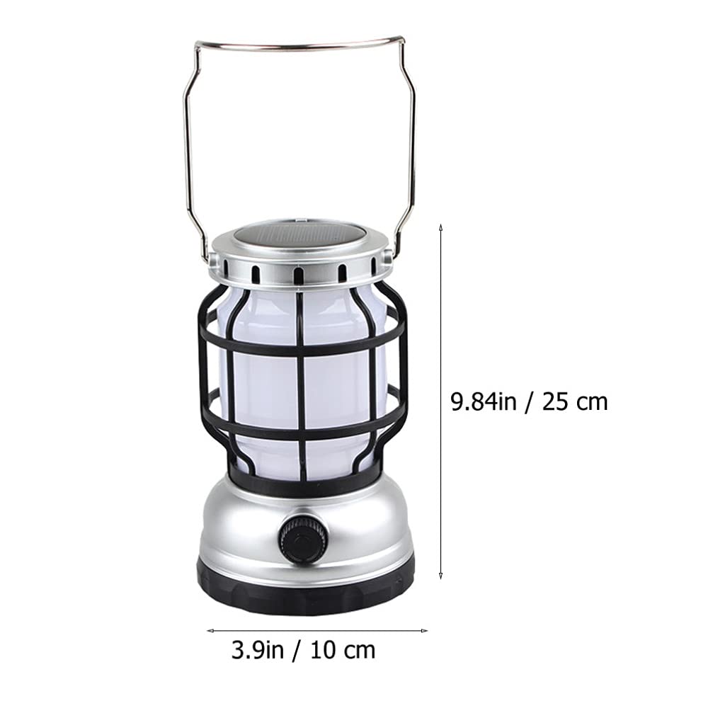 Latarnia kempingowa, zasilana energią słoneczną latarnia kempingowa LED Lampa namiotowa Lampka nocna Solarna lampa kempingowa Światło awaryjne do nocnych wędrówek na świeżym powietrzu