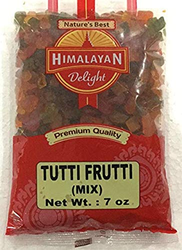 Himalayan Delight Premium Quality Tutti Frutti (Mix) - 200 Grams