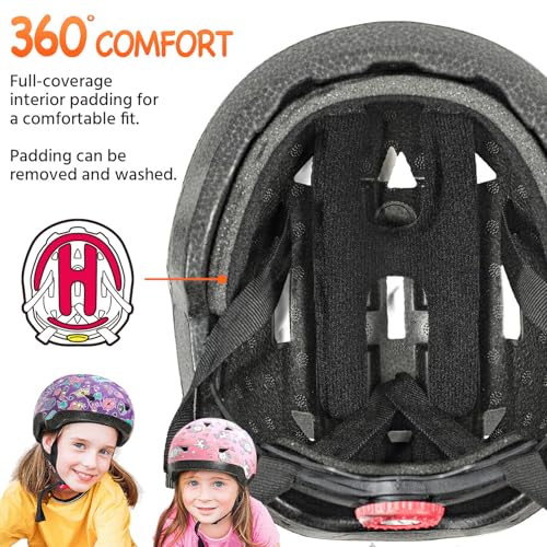 image for MOUNTALK Toddler Bike Helmet for Boys and Girls, Adjustable Kids Helme