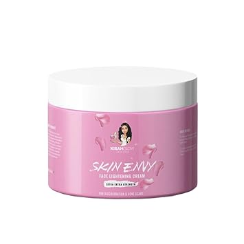 KirahGlow Skin Envy Face Lightening Cream | Best Moisturizer for Discoloration & Acne Scars | Hypoallergenic, and Suitable for Sensitive Skin | Vitamin E & Deep Hydration for Glowing Skin, 8oz