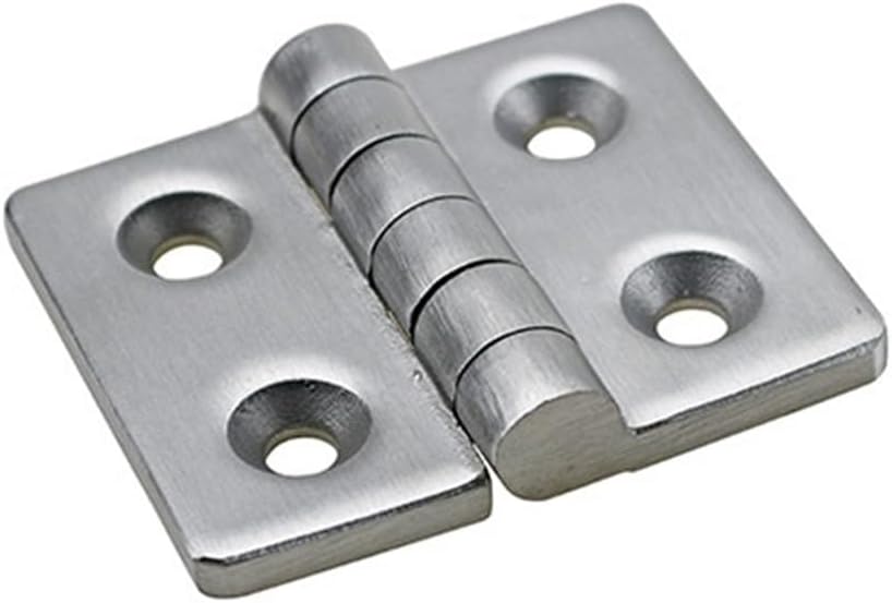 Industrial Hinge Mechanical Equipment and Electrical Cabinets 304 Stainless Steel Hinges 1Pcs(Small)