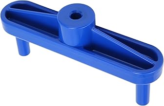 Ferramenta de marcação de deslocamento central, ferramenta auxiliar para marcenaria central com design de medidor de marcação multifuncional para ranhuras de placas