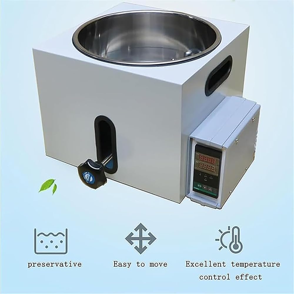 LED Digital Edelstahl Labor Wasserbad - PID-gesteuertes Öl- & Wasserbad für wissenschaftliche Experimente, präzise Temperaturregelung, langlebige und effiziente Laborausrüstung