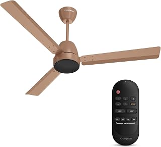 Crompton Energion Nucleoid 1200mm BLDC Ceiling Fan | Remote Control | BEE 5 Star Rated | Upto 60% Energy Efficient | 24 Wa... Price In India