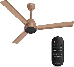 Crompton Energion Nucleoid 1200mm BLDC Ceiling Fan | Remote Control | BEE 5 Star Rated | Upto 60% Energy Efficient | 24 Wa...