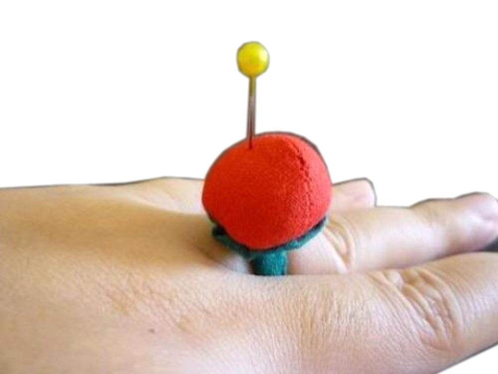 OEM Exact Mad Hatter Pincushion Ring Alice in Wonderland (S)