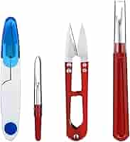 Kit Cucitura Ripper - 4 Pezzi Con Tagliacuciture, Forbici E Metro A Nastro - Per Rimozione Filo - Foto 3