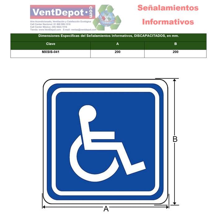 Letrero discapacitados 16 Imagen adicional