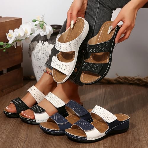 Wedge Sandals for Women Summer Dressy Comfy Sandals Arch Support Wedge Sandals Non Slip Slides2