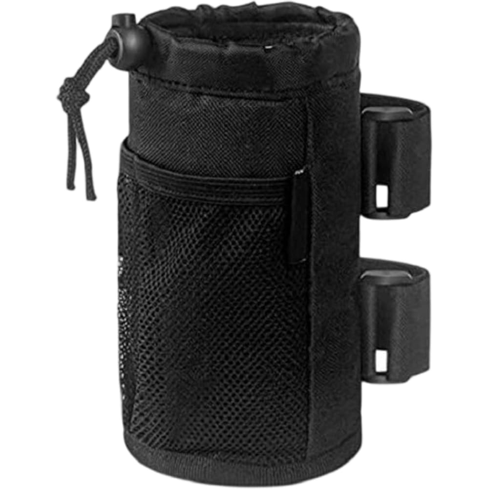 Ruluti 1pcs Coffee Cup Holder for Pram Drink Bottle Cup Holder Storage Bag with Oxford Cloth for Baby Bottles Bike and Beverage Bottles