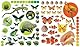Workman Publishing Animals: 400 reusable stickers inspired by nature (Eye Like Stickers), multicolour, 1, 9780761169338