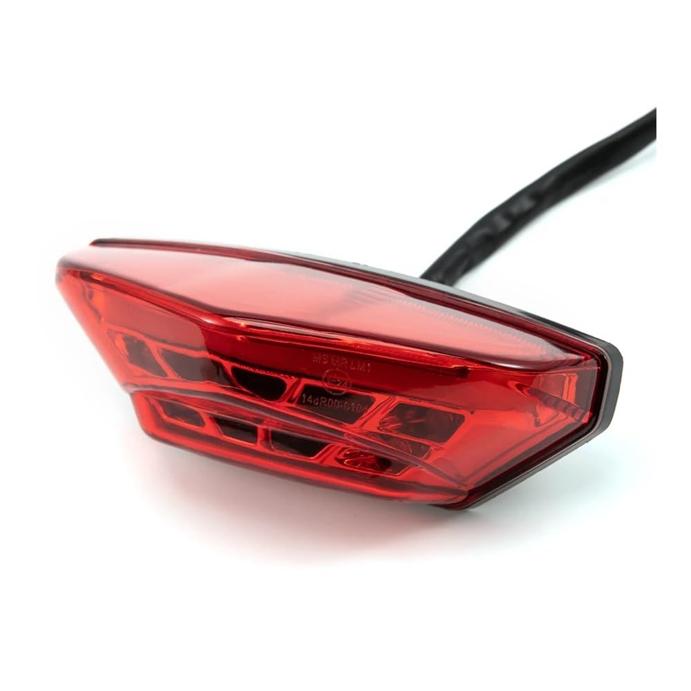 Luce posteriore moto Accessori per moto, fanale posteriore a LED, luci di stop e guida integrate, posteriori per la maggior parte delle motociclette