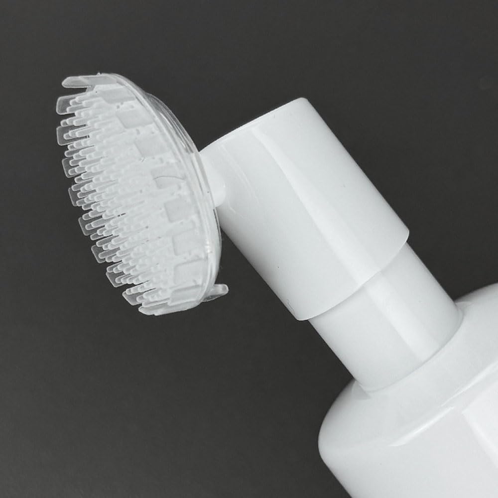 20 stücke 100-250ML leere Gesichtsreiniger Mousse Mini Schaum Gel Kopf Waschbürste Schaumflasche Drucktyp Reinigungsmilch Schäumende Seife Pumpspender für zu Hause im Freien (Weiß,150ML)