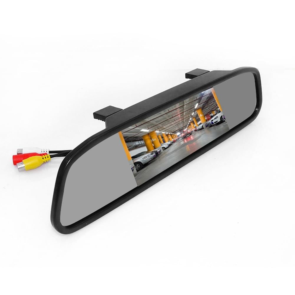 Écran TFT LCD HD800X480 de 5 pouces pour voiture avec 2 entrées vidéo