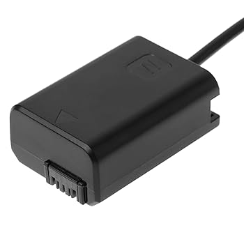 SONY バッテリー(NP-FW50)＆マウントアダプター Amazon.com : NP-FW50 Dummy Battery and USB DC Power Adapter