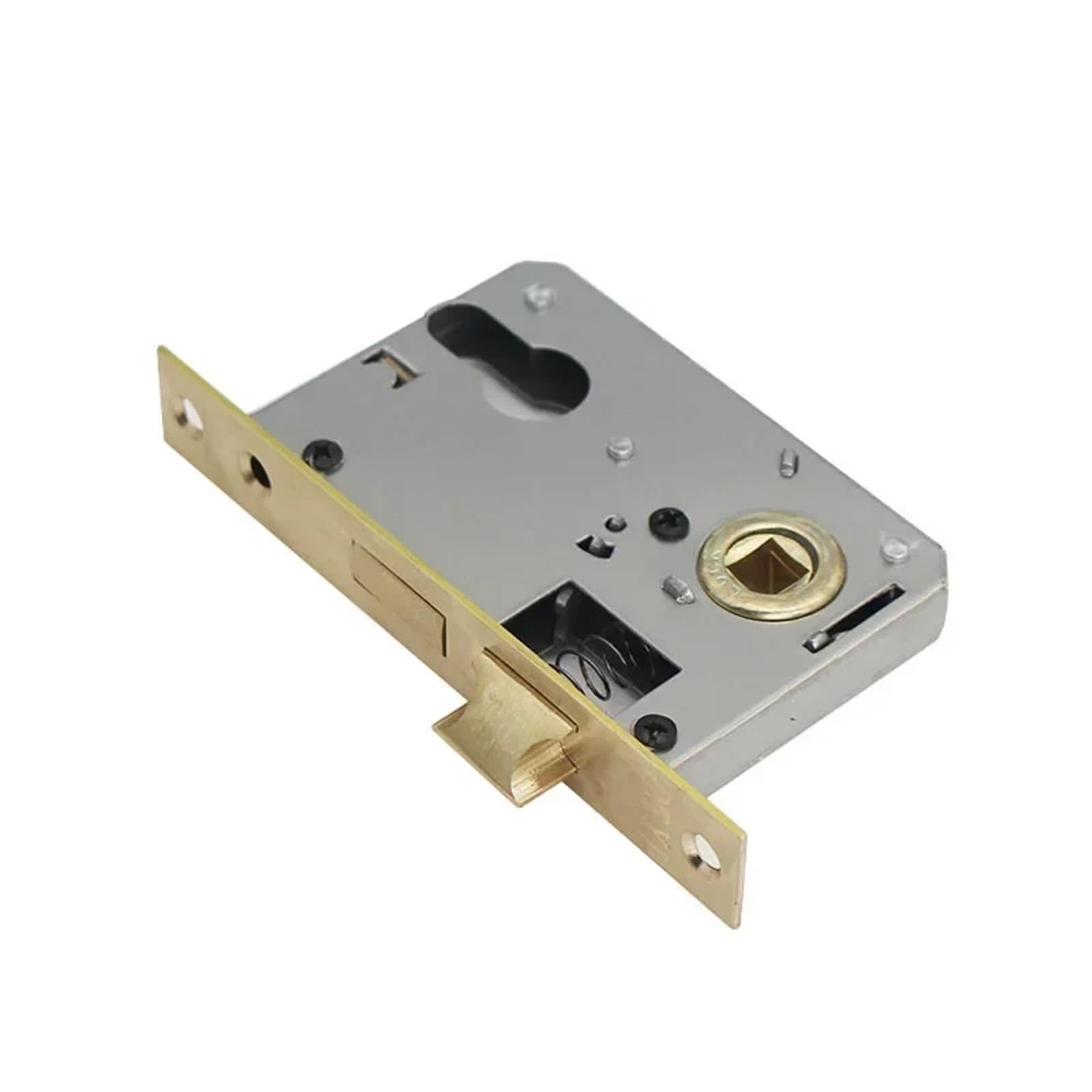 Sxolcoufoh A Indoor Lock Body Small 50 Copper Tongue 125Mm Wooden Door 1Pcs
