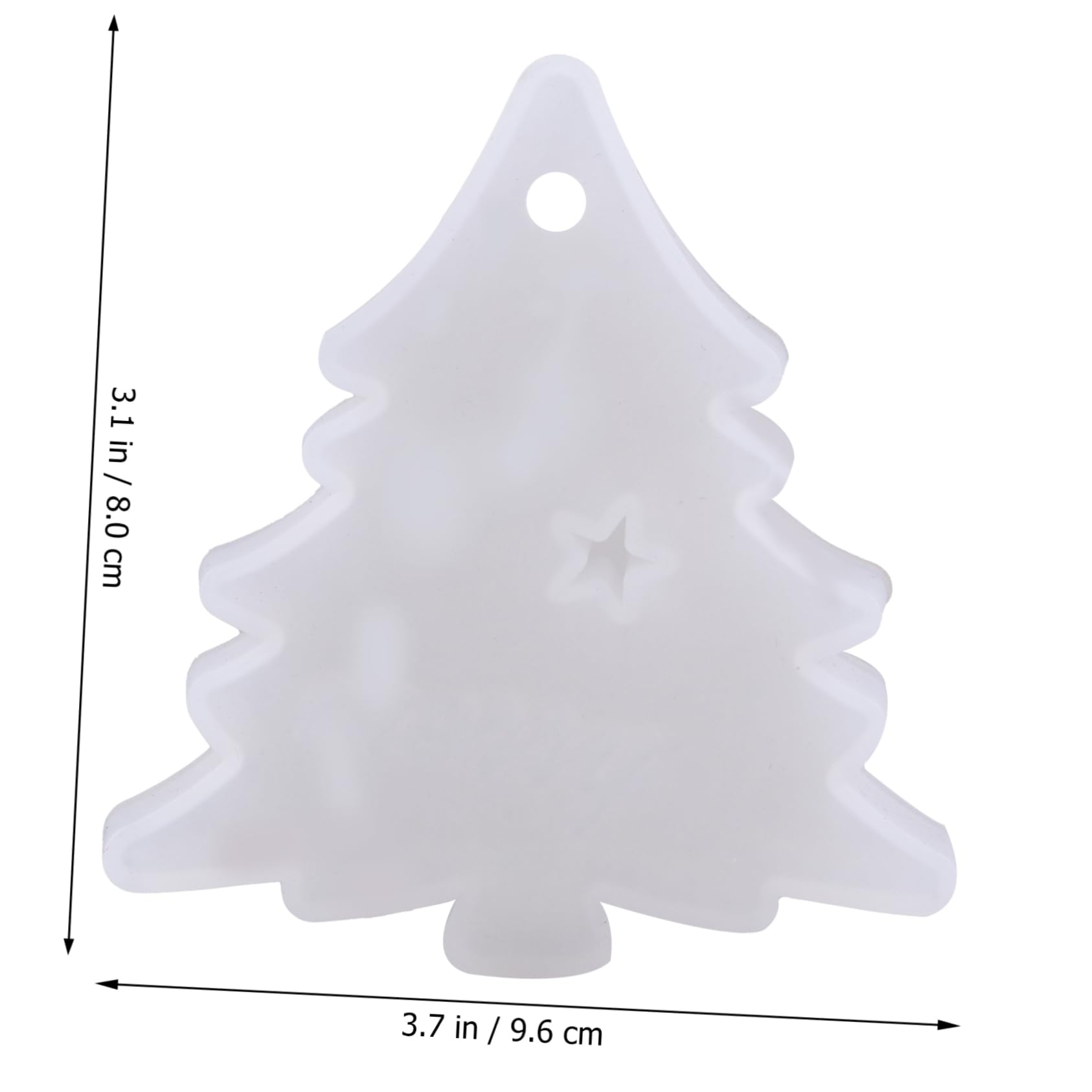 VILLCASE 18piezas Moldes De Para Pasteles De Navidad De Diseño De Árbol y Para Chocolate y Decoraciones De Repostería
