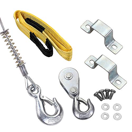 LIMICAR 2200LBS Hoist, Remote Control Pulley System Engine Hoist, 110V