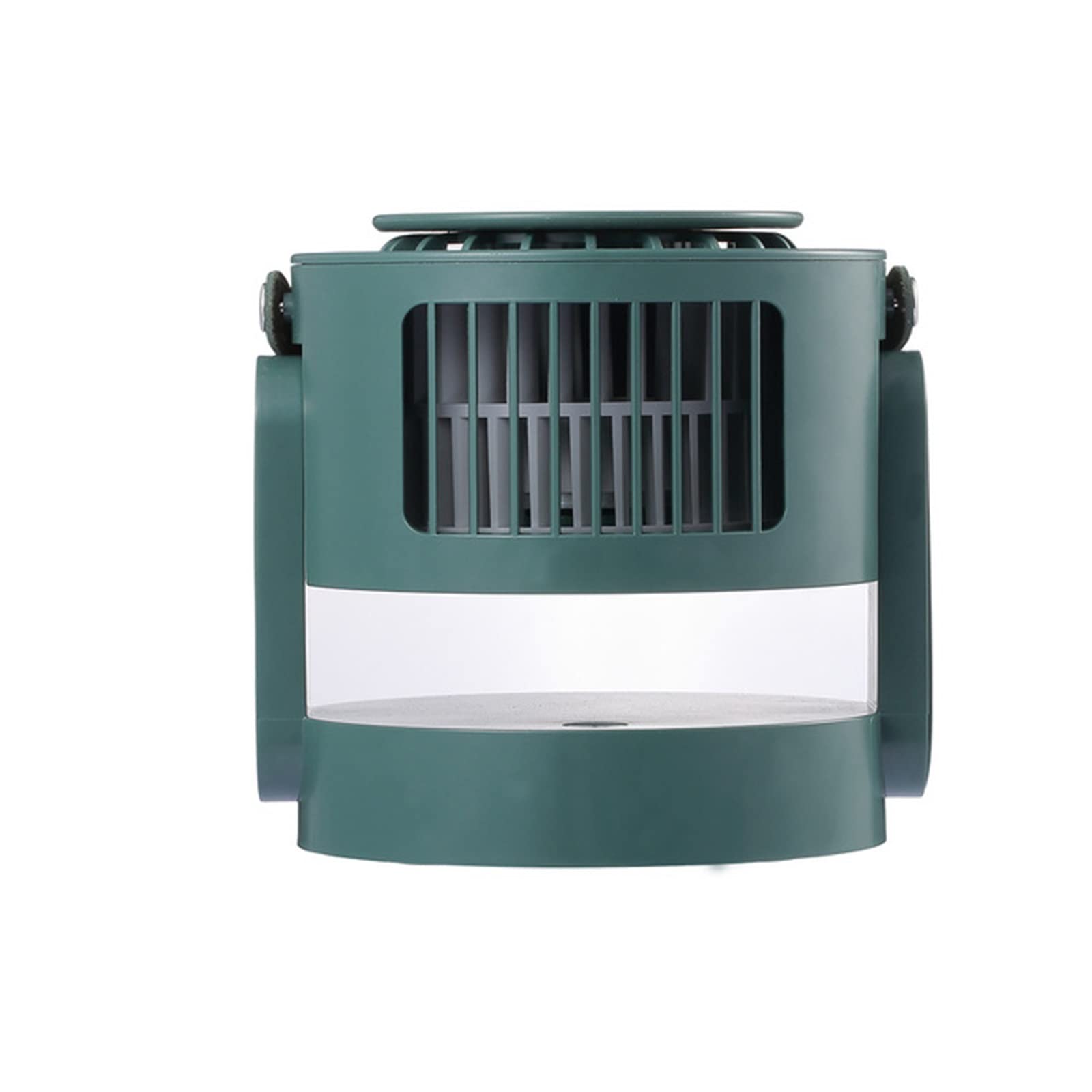 Cczrd Green Portable Air Conditioning Fan 2000Mah Usb Rechargeable Desktop Circulator Aroma Soothing 3-Speed Adjusted Silent Home Airflow Comfort Refreshing Breeze(Green)