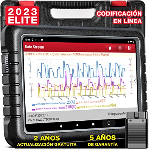 LAUNCH X431 Pros V1.0 Herramienta de Diagnóstico, 2023, Control Bidireccional, AutoVIN, 35+...