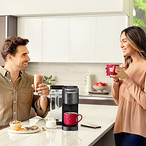 Keurig K-Supreme Plus SMART Coffee Maker, Single Serve K-Cup Pod Coffee Brewer, BREWID and MultiStream Technology, 78 Oz Removable Reservoir, Brews 4 to 12oz cups, Black Stainless Steel