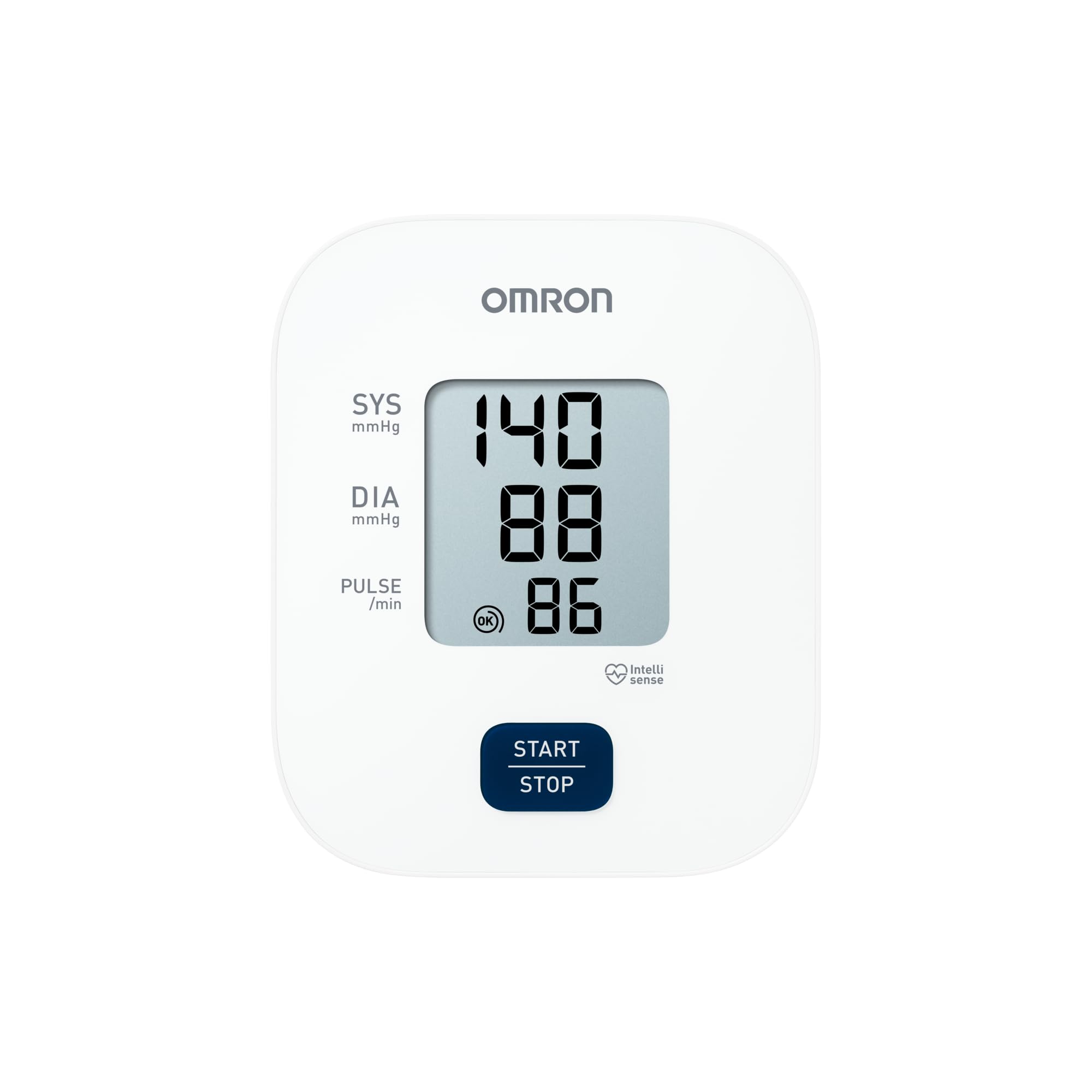 OMRON M1 Basic - Appareil tension artérielle bras automatique, Tensiomètre brassard validé cliniquement, Tensiomètre Bras avec Brassard 22-32 cm, Mesure en Un Touch