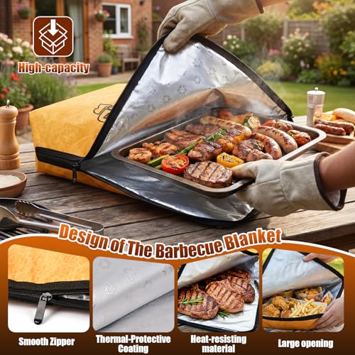 Manta BBQ para reposar carne, 21 x 15 pulgadas miniatura 3