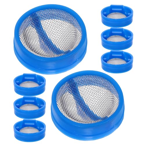 HOMSFOU Filtro Malla para Válvula Entrada de Agua Lavadora Automática 2 Cm 8 Piezas Repuesto Filtro Agua Lavadora Kit Limpieza