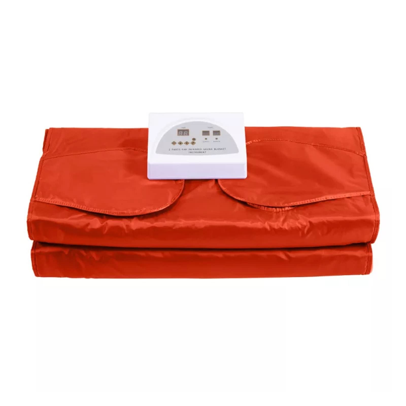 Zestaw do sauny Koc do sauny Detox Daleka podczerwień Stretch Hand Design Profesjonalne maszyny fitness Fit to Beauty Machine Odchudzanie Podgrzewacz do sauny parowej (Color : Rood, Size : E)