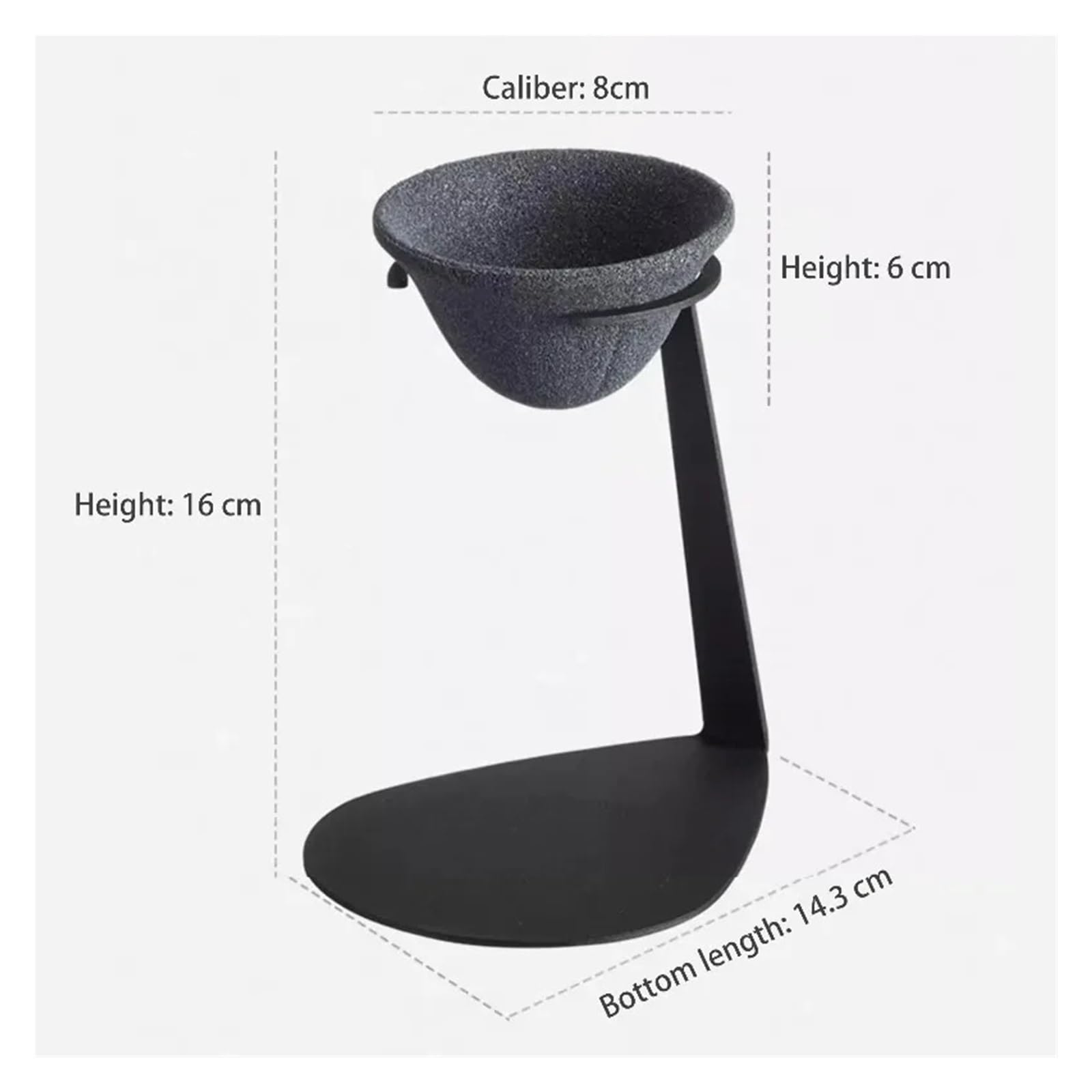 Teesieb aus Keramik Keramik-Teesieb, multifunktionaler Kaffeefilterbecher, mikroporös, wiederverwendbar, Keramikfilter for Aufbrühen von Tee und Kaffee für Familie und Büro(Two-piece set-1pcs)