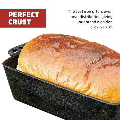 Camp Chef CIBP9 Home Seasoned Cast Iron Bread Pan thumb #5