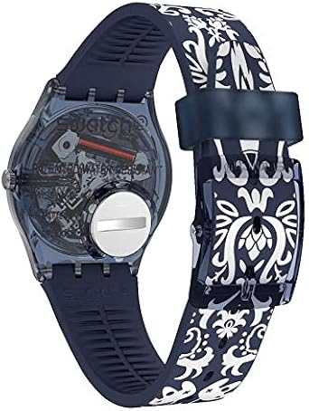 Swatch Femmes Analogique Quartz Montre avec Bracelet en Silicone GN413 :  Amazon.fr: Montres