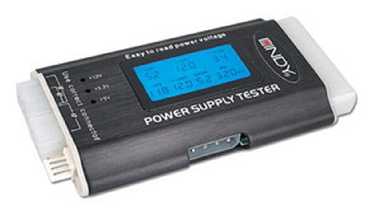 LINDY ATX Power Supply Tester with LCD Display