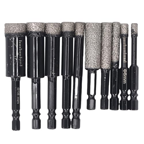 Set de Brocas de Diamante 5-16 mm para Mármol y Granito miniatura 7