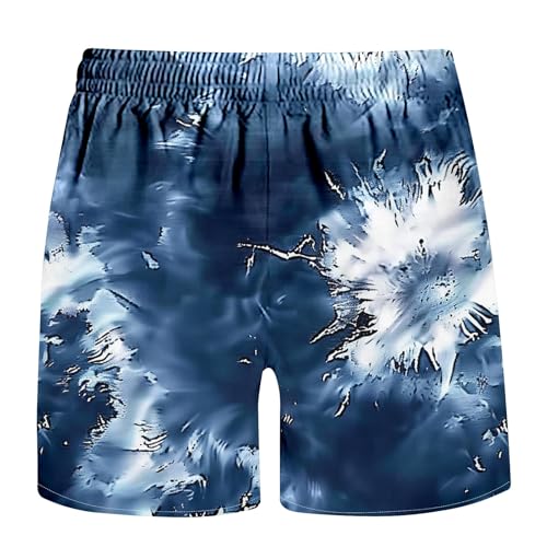 Men's Beach Shorts Fashion Gradient Printed Quick Dry Swim Trunks Summer Hawaiian Holiday Casual Short Sweatpant2