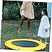 UPKOCH Protective Trampoline Pad Heavy-Duty Round Safety Cover for Boys and Girls Weather-Resistant Oxford Fabric Fit Edge Protector Easy Installation for Outdoor Fun