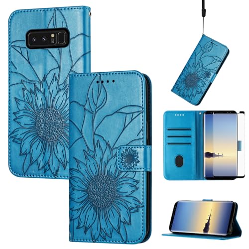 Housse portefeuille Galaxy Note 8 avec porte-carte et support vidéo intégrés