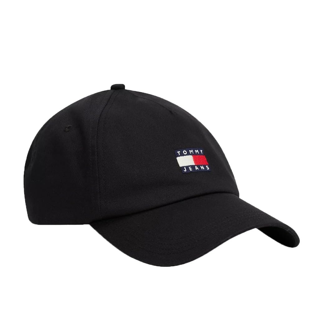 Tommy Hilfiger Heritage Logo Baseball Cap - Black