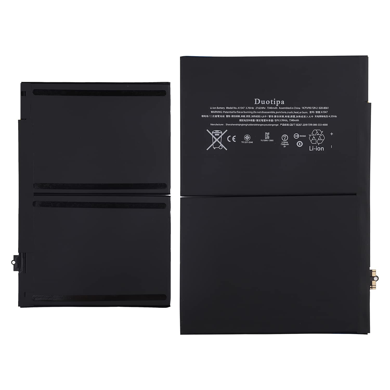 Amazon.com: Duotipa A1547 Compatible with Apple iPad Air 2
