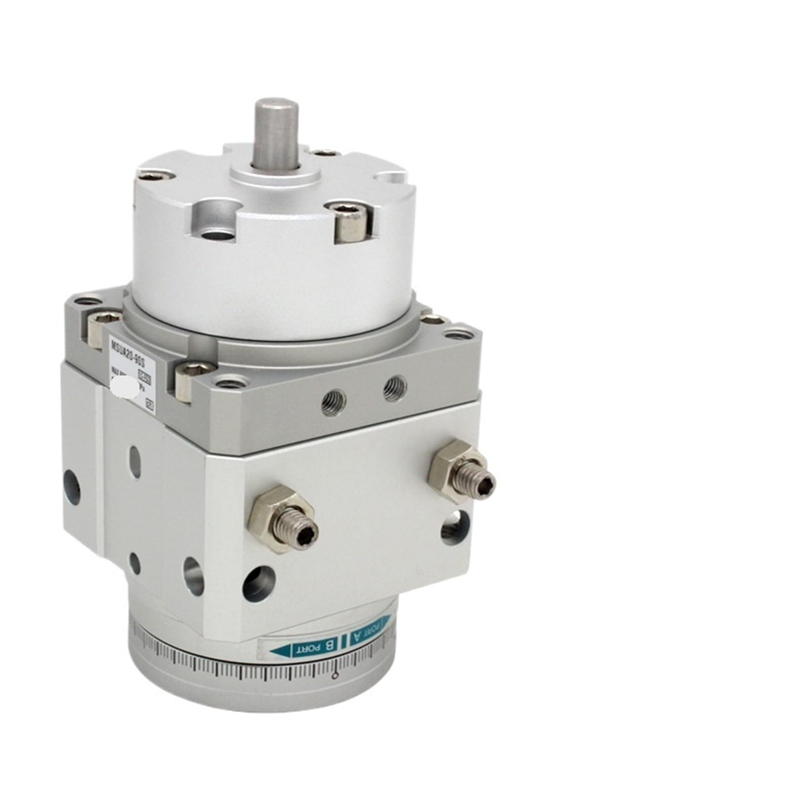 Vérin rotatif pneumatique MSUB MDSUB 7 20 90S pour plateau tournant d'indexage mécanique