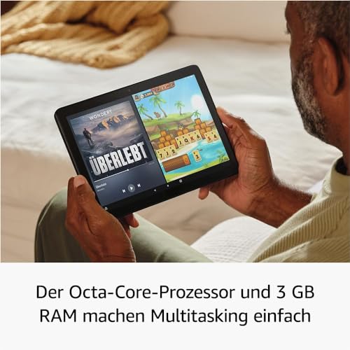 Zertifiziert und generalüberholt Fire HD 10-Tablet 2023, brillantes 10,1-Zoll-Full-HD-Display, Octa-Core-Prozessor, 3 GB RAM… – Ansicht 3