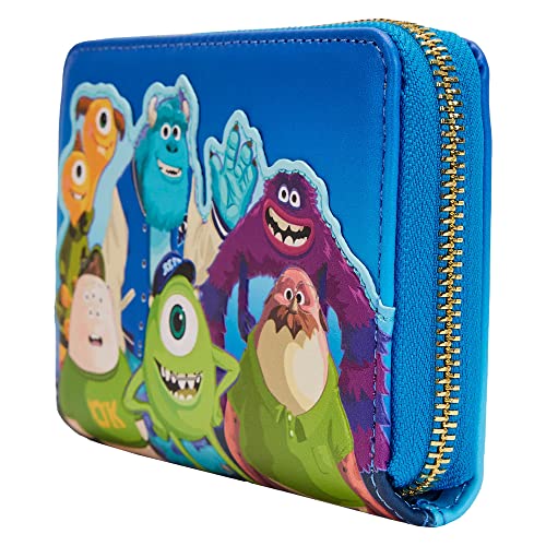 Loungefly Pixar Monsters University Scare Games Zip-Around Wallet2
