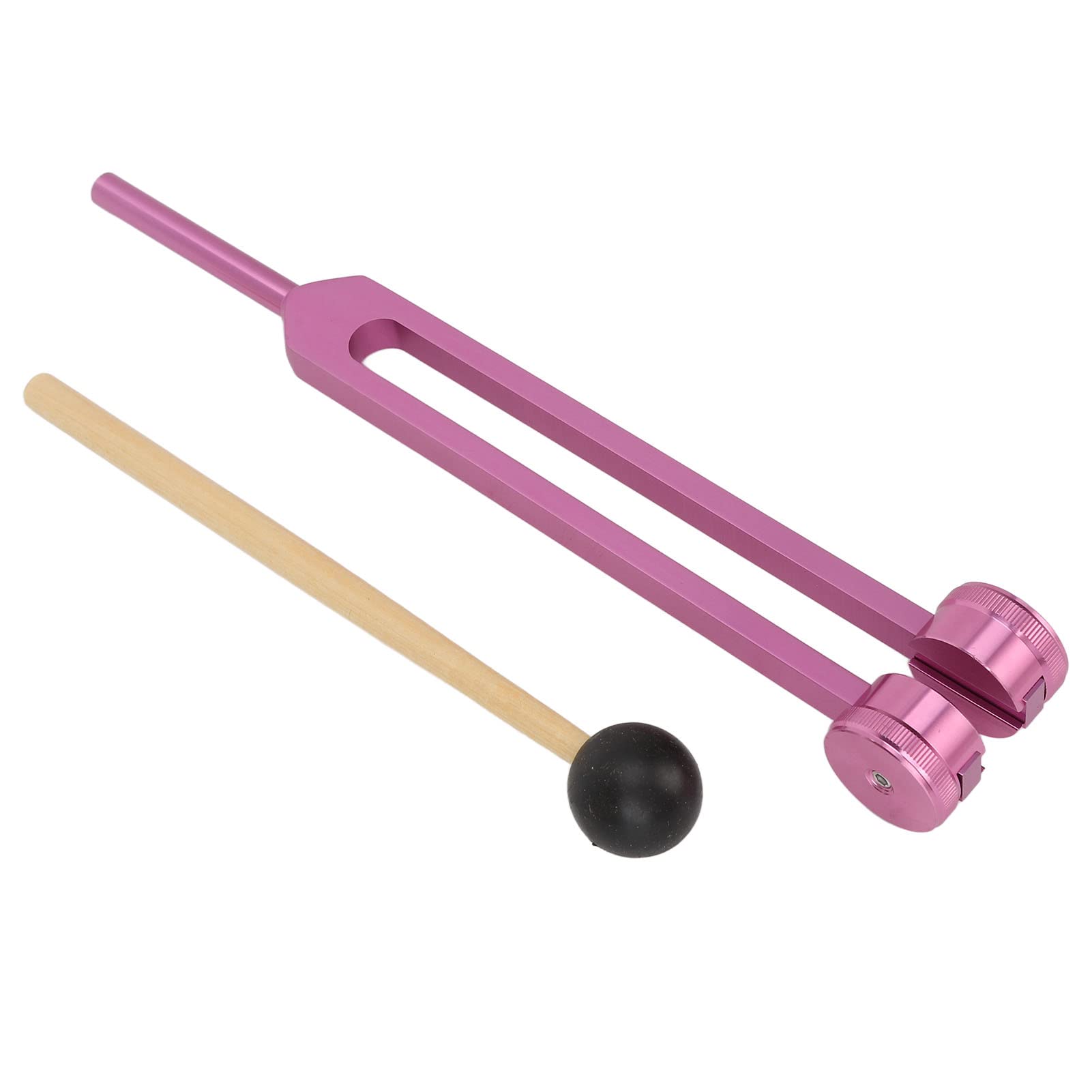 Diapasones Sanadores 128Hz, Juego de diapasones de aluminio con llave Allen, martillo pequeño, Accesorios de Yoga y Meditación, Set de Diapasones con Frecuencias Sanadoras