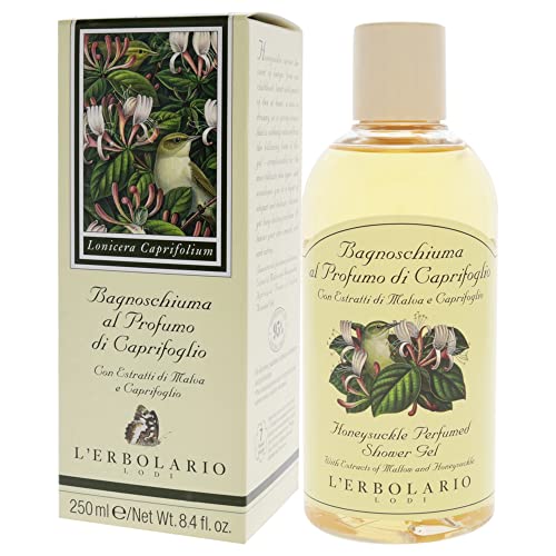LErbolario Honeysuckle Perfumed Shower Gel For Unisex 8.4 oz Shower Gel, White, 248.42 ml (Pack of 1) - Image 4