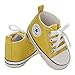Geagodelia Passeggino per Bambi Scarpe con Fondo Morbido Neonato Autunno e Inverno 0-18 Mesi (Giallo, 3-6 Mesi)