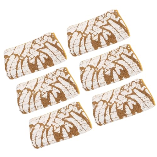 Housses de coussin de ferme boho exquise jaune et blanc avec finitions soignées