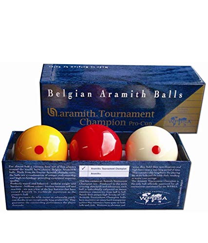 Laxmi Ganesh Billiard Aramith pro Cup Billiard Balls Set of 2 1/16 (52.5mm) Tournament Champion (B07GQ66XV4) Amazon Price History, Amazon Price Tracker
