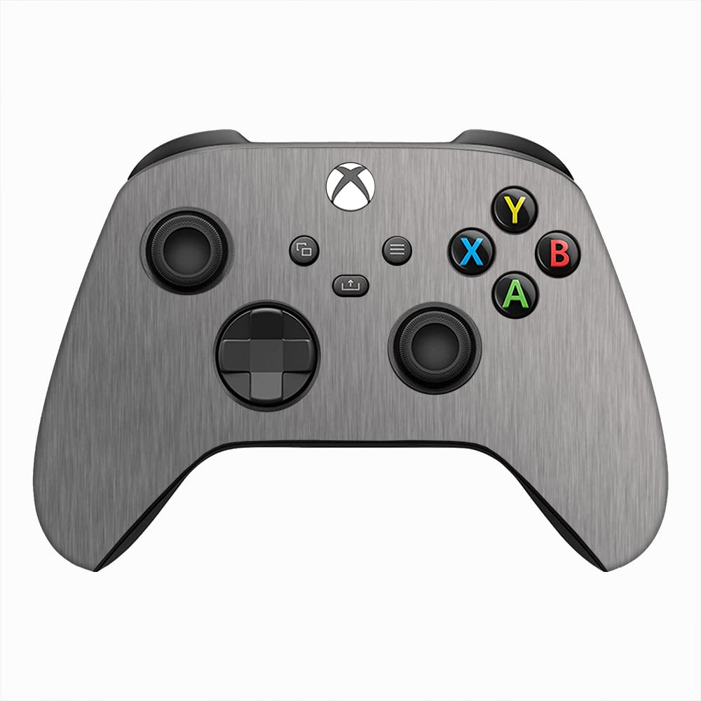 GADGETSWRAP Premium Material Skin Sticker Decal Compatible with Xbox X Controller - Silver Titanium (B0B1HNV76G) Amazon Price History, Amazon Price Tracker