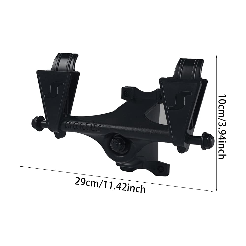 Support Mural Rangement Crosse Hockey - Porte Skateboard Noir - Multifonction