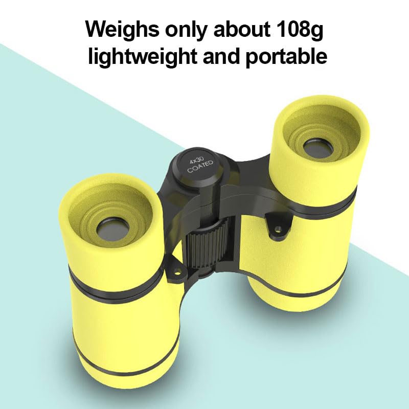 Binoculares compactos portátiles 4X para adultos miniatura 2